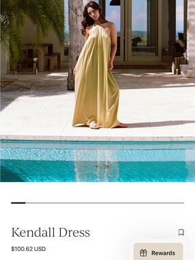 Sabo low back Maxi Dress in Soft Mustard